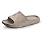Slides for Women and Men - Bathroom Shower Shoes - Non Slip House Slippers - Lightweight Beach Sandals